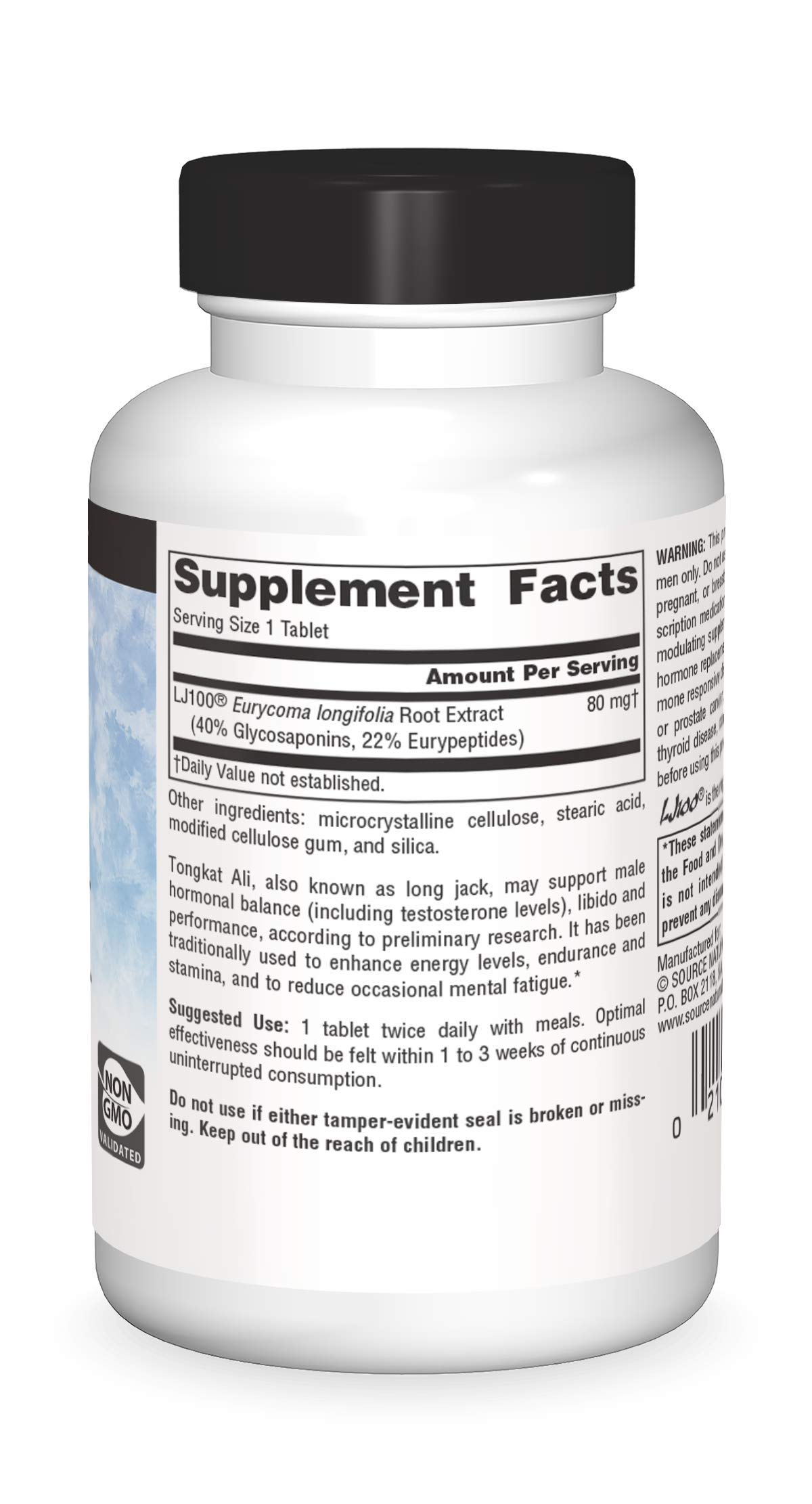Source Naturals Tongkat Ali, 120 Tablets