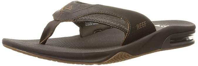 Reef Herren Leather Fanning Sandalen