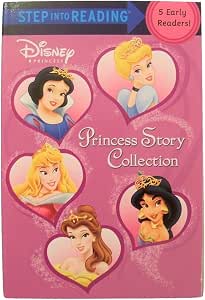 Amazon.com: Disney Princess Educational "Princess Story Collection" ~ Step Into Reading Levels 1 ...