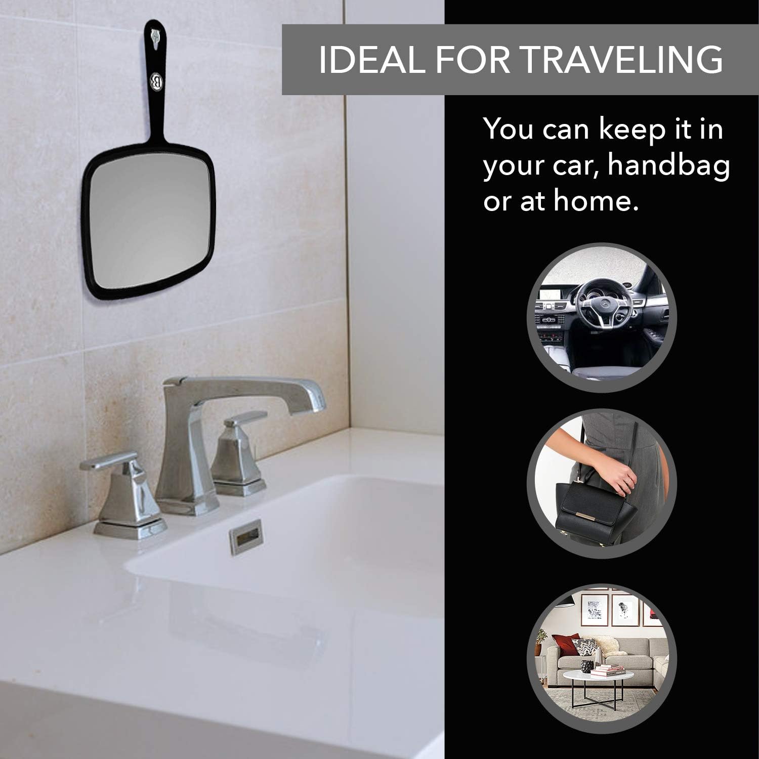 BeautifyBeauties Makeup Hand Mirror - 7.5 X 11 (1): Beauty