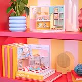 MGA's Miniverse Make It Mini Spaces Pizza Shop Building Set 8+ DIY view 8