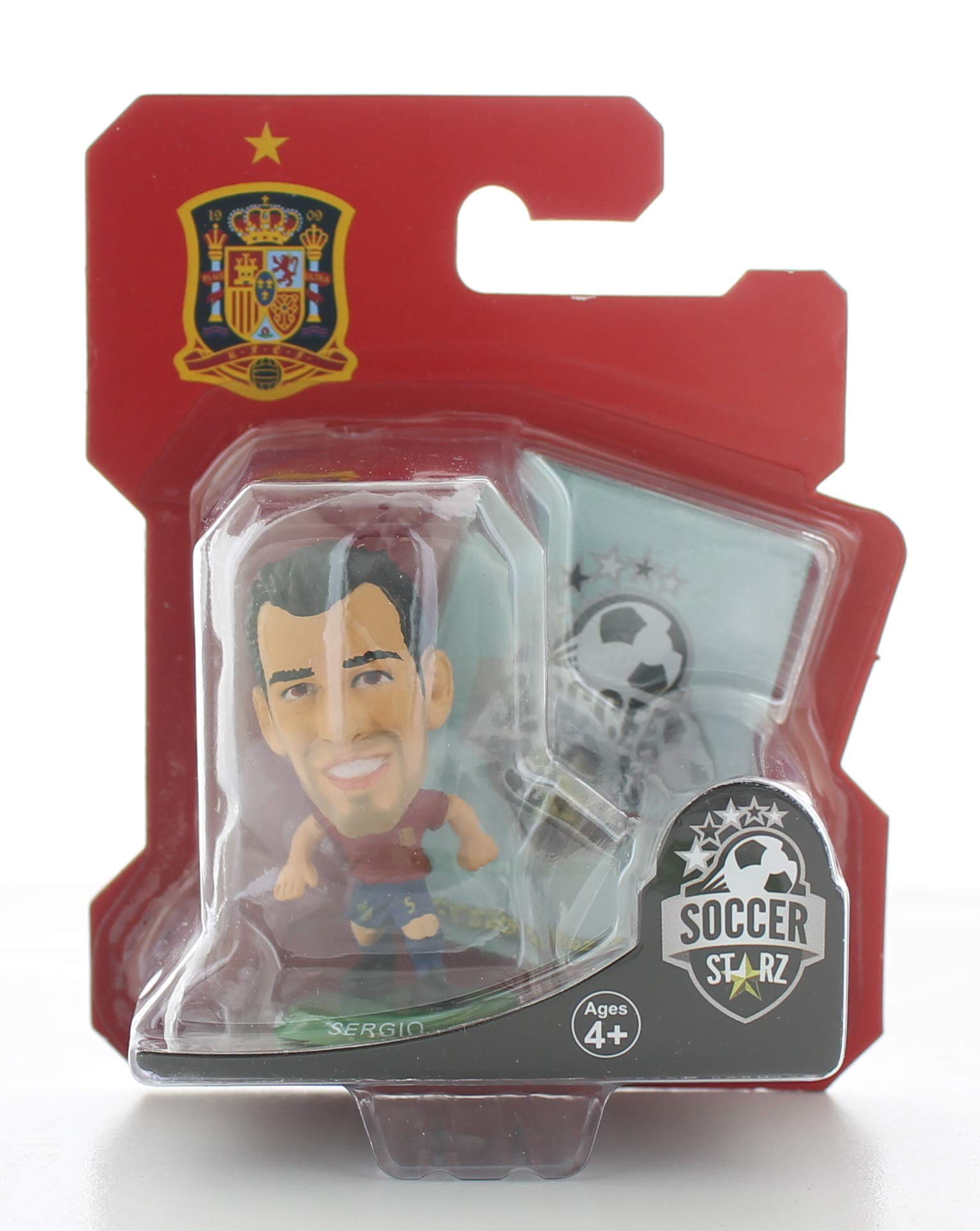 SoccerStarz - Spain Sergio Busquets - Home Kit/Figures