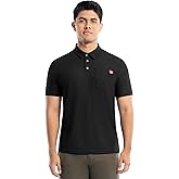 Wrangler Mens Short Sleeve Performance Workwear Polo