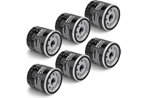 FHSJXR 49065-0724 Oil Filter 49065-7010 AM107423 for kawasaki FX850V FX801V FJ180V FH381-721V FH601-770D FX751-FX1000V Models,Club Car 1016467 S-tens 120-634 49065-2071 Engine Oil Filter, Pack of 6
