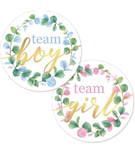 Pack De 8 Broches Para Revelación De Género – 4 Azules De Niño Y 4 Rosas De Niña, 4,5 Cm