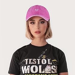 Vintage Washed Baseball Cap Women - Adjustable