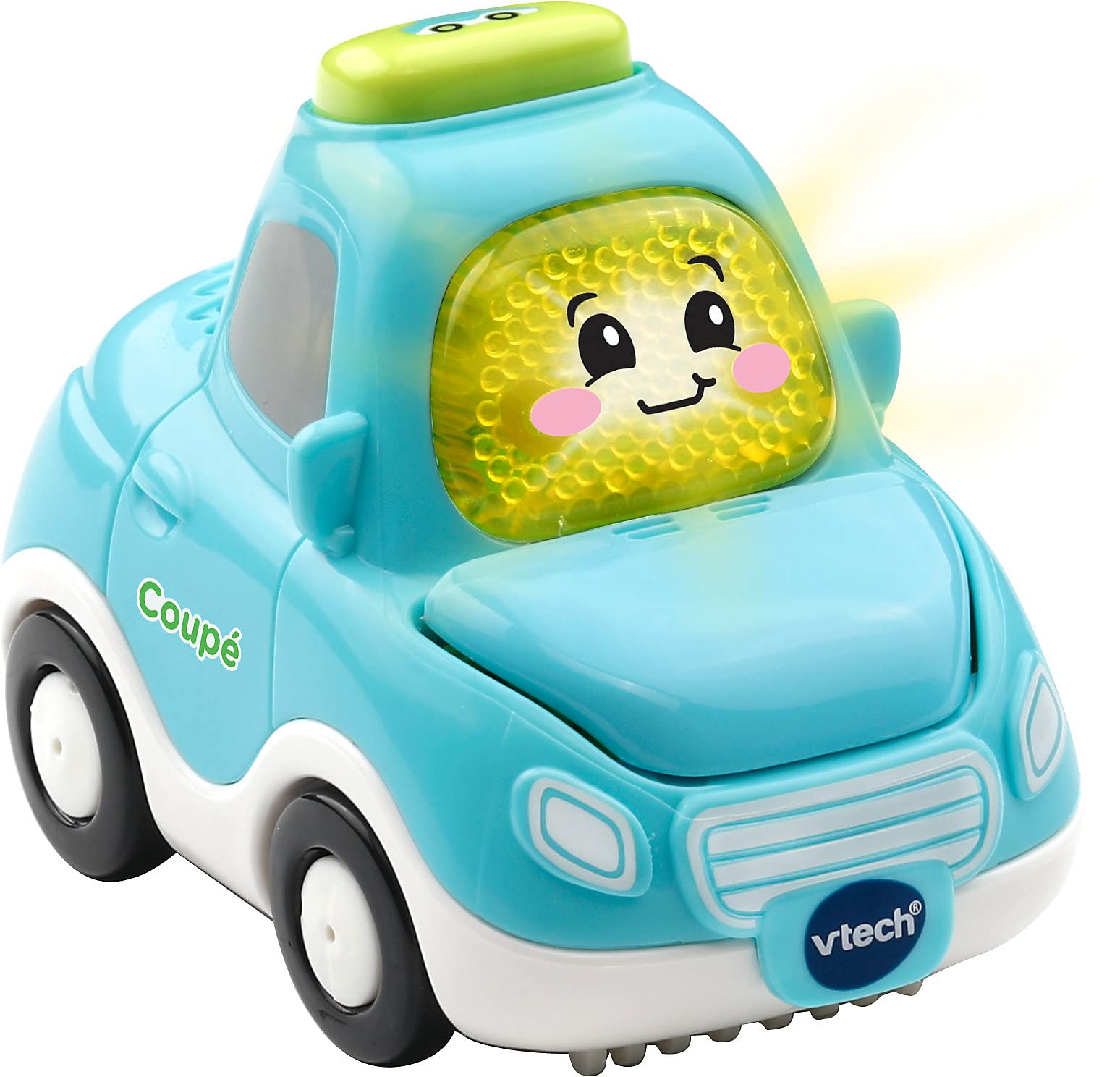 Vtech Tut Baby Speedster - Coupé - Toy Car with Music, Light Up Button, Exciting Phrases and Sounds - For Children Aged 1-5 Years, Light Blue