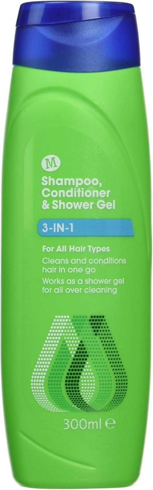 Morrisons 3in1 Shampoo, Conditioner & Shower Gel, 300ml Amazon.co.uk