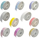 1600Pcs D30 Label Tape P11 Paper P15 Portable Label Stickers10rolls12x40mm Mix1