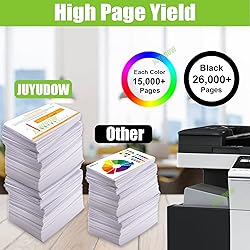 Juyudow Toner Cartridge Replacement for Xerox