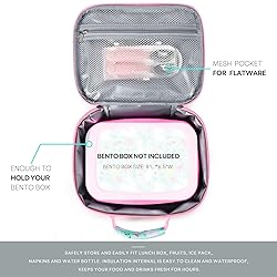 mibasies Kids Lunch Bag for Girls Toddler Insulated