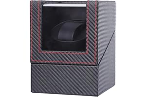 Aokeleilei Watch Winder for Automatic Watches Watch Box Automatic Winder Japanese Motor with Battery Option