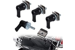 KishYa Saddlebag Bolts, Saddlebag Safety Bolt Kit, Saddlebag Mounting Hardware, Saddlebag Mounting Bolts for Harley 1992-2024 Road Glide Electra Glide Street Glide Touring Softail