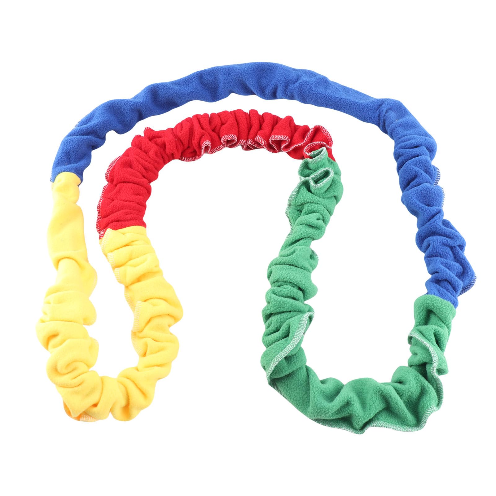 Vbestlife Colorful Elastic Pulling Rope, Outdoor Kindergarten Cooperative Stretchy Band Sensory Integration Children Training Equipment Pulling Cord