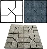 Ejoyous Paving Mould Garden Patio Path Maker Concrete Stone Walk Way DIY 15.75 view 5