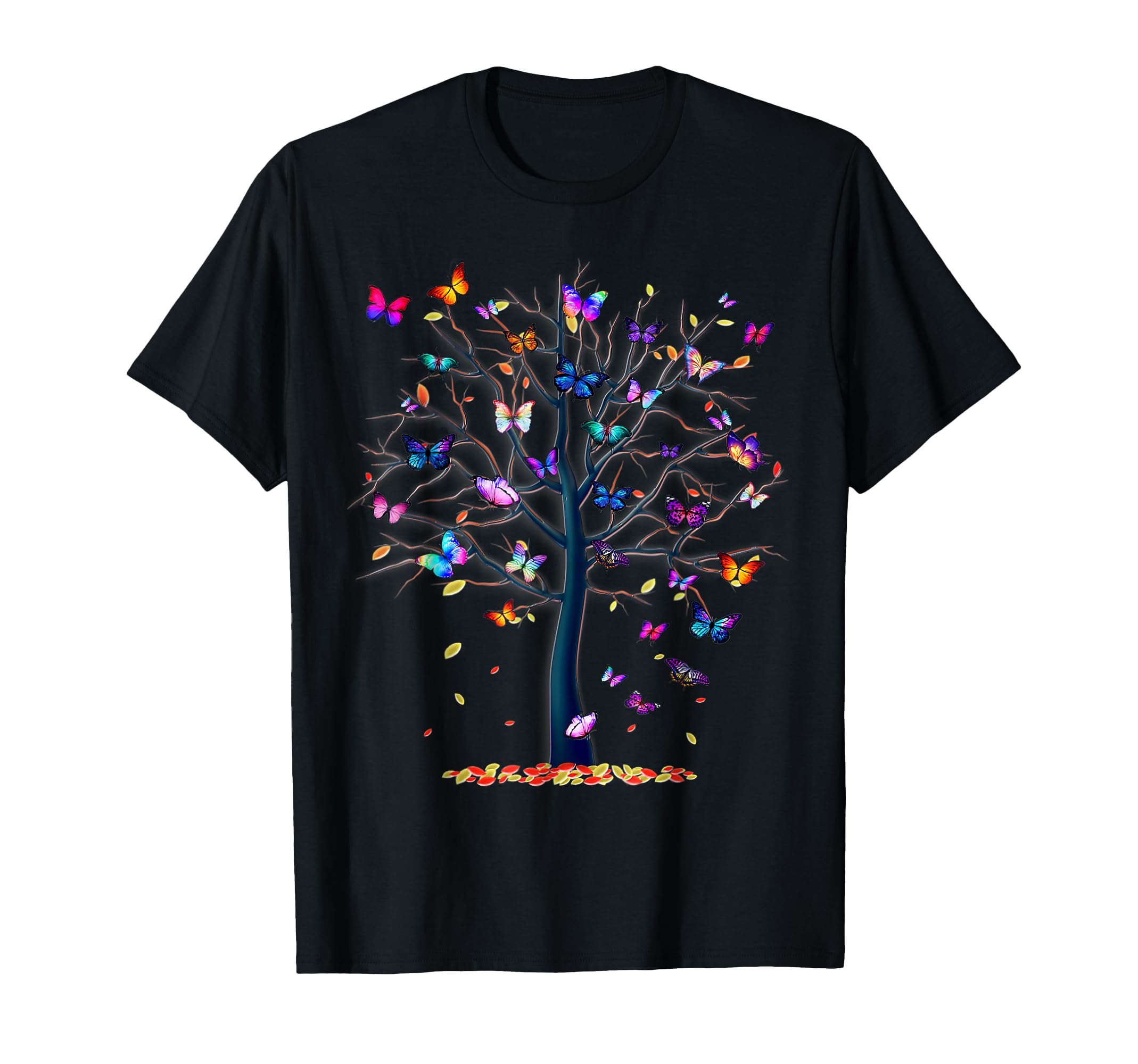 Photo 1 of **LIGHT BLUE!!** Butterfly Tree Beautiful T-Shirt S