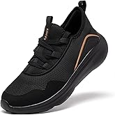 LOCFIR Women's SoftCloud Lightweight Slip On Walking Running Shoes