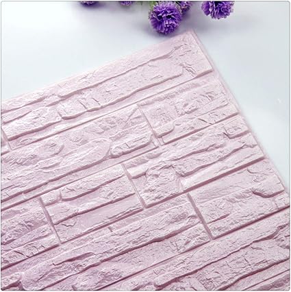 Jerfer Adesivi Muro Wall Sticker Adesivi Murali Rilievo Decorativo Della Pietra Della Decalcomania Della Stanza Del Pannello Della Carta Da Parati Della Schiuma Del Pe Di Diy 3d Mattone Amazon It Casa E