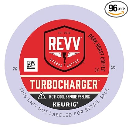 Revv Turbocharger Coffee Keurig K Cup Pod 96 Count Amazon Com Grocery Gourmet Food