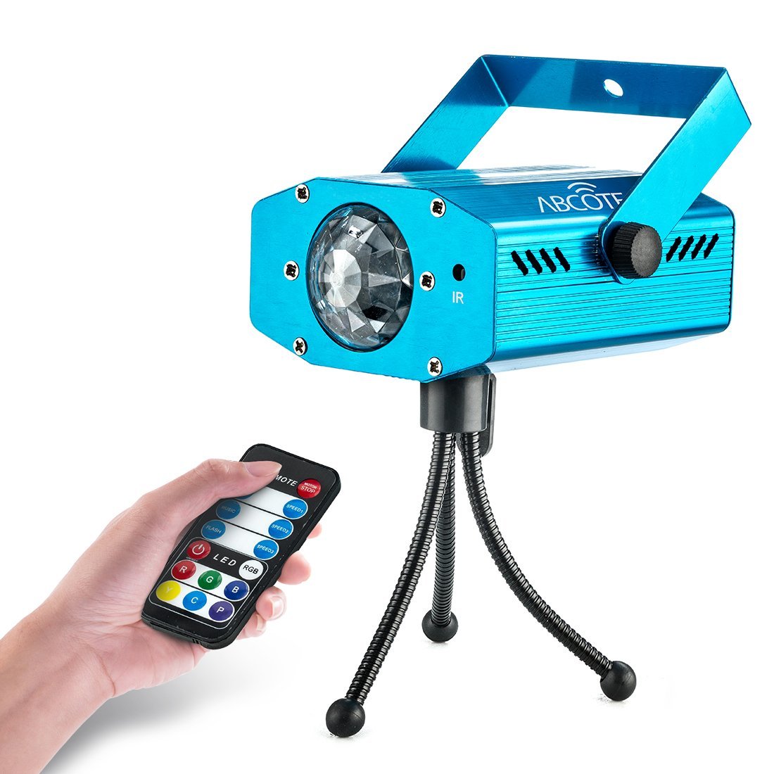 Karaoke Perfect for Weddings Party Projector Stage Light Bars Includes A Remote Controller Xmas