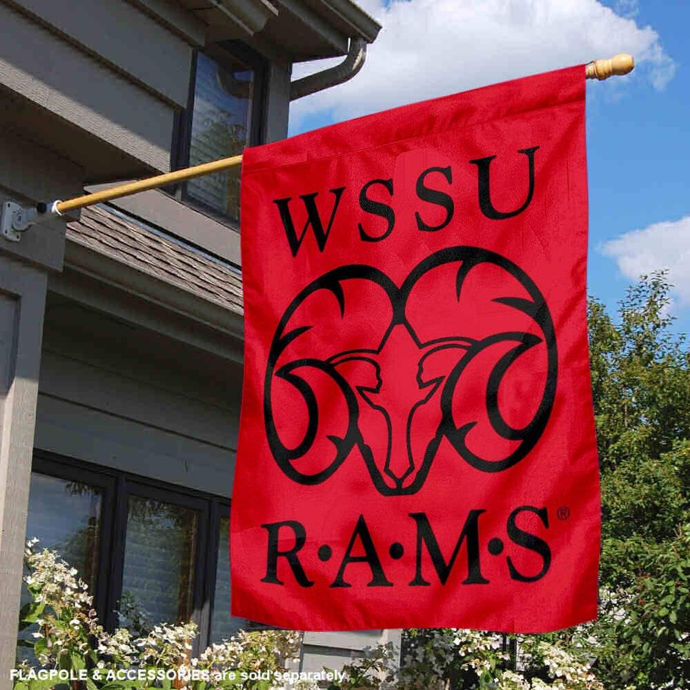 Amazon Com College Flags Banners Co Wssu Rams Double Sided