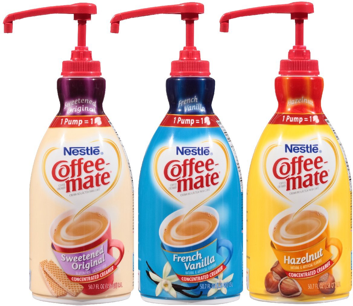 Coffee Mate Sweet Creamer / Cold Stone Creamery Sweet Cream Coffee