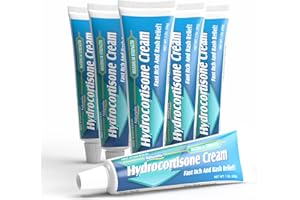 Natureplex Hydrocortisone 1% Cream 1.0 Oz (Pack of 4) – Anti-Itch Maximum Strength, Relief for Hives, Rash, Mosquito/Bug Bites, Eczema, Psoriasis, and Poison Ivy – Topical Ointment – Made in USA