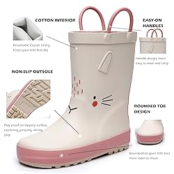 WTW Toddler and Kids Rain Boots Unisex-Child