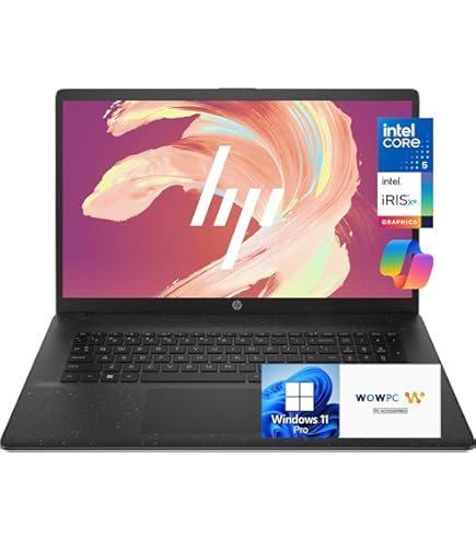 Amazon.com: HP Pavilion 17.3 inch Laptop, HD+ Narrow Bezel