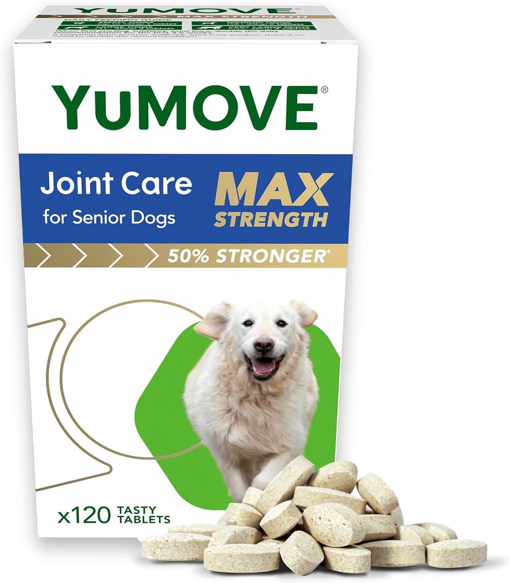 YuMOVE Max Strength Joint Supplement for Senior Dogs 120 Tablets