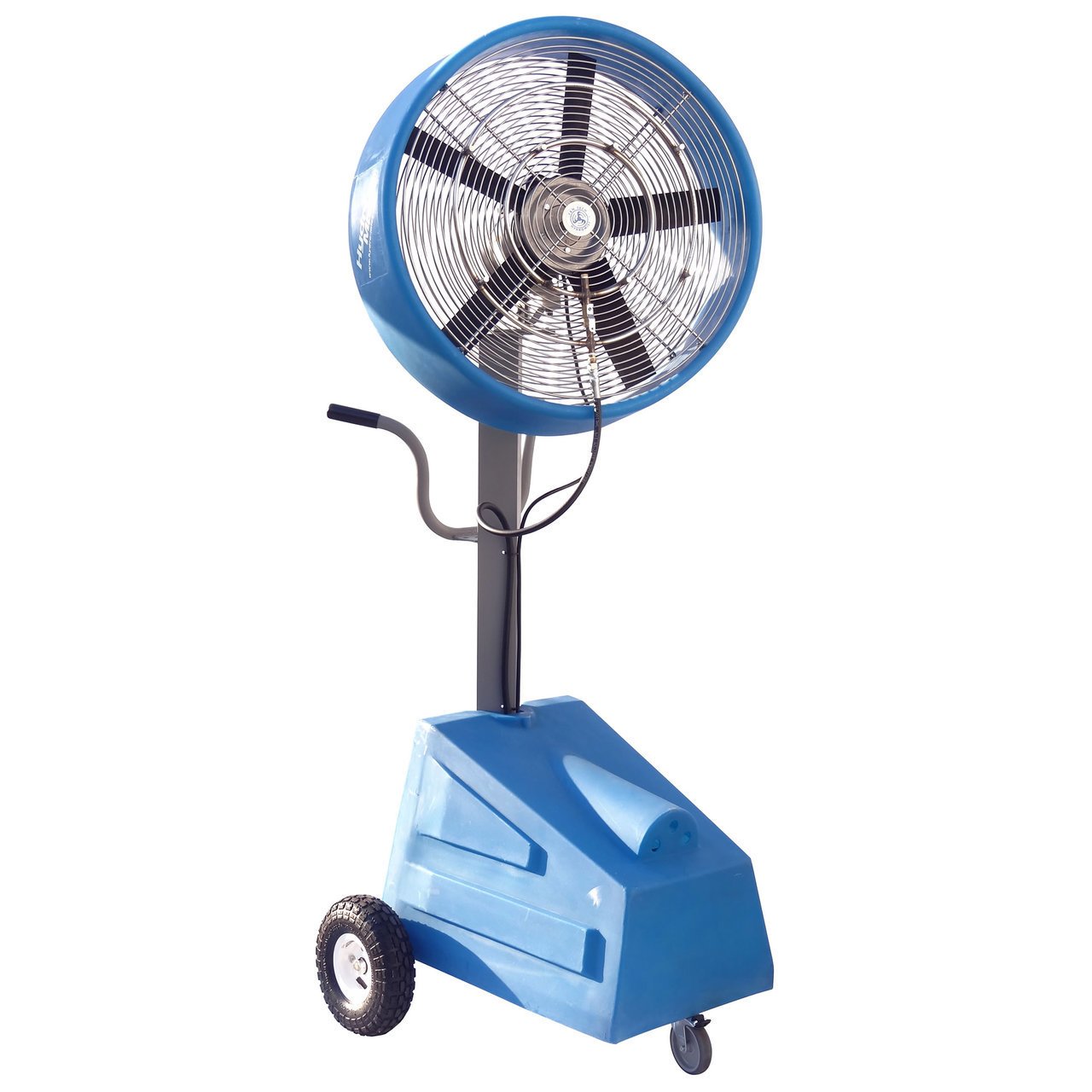 24" Heavy Duty Pump/Fan Portable System, 1000 psi, Blue, 4 Nozzles