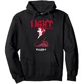 Death Note Light Yagami Laughing Anime Pullover Hoodie