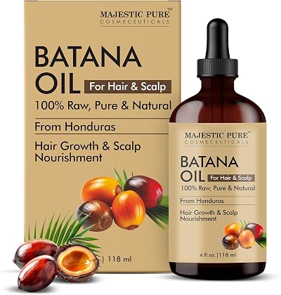 Majestic Pure Batana Oil for Hair Growth 118 ml Pure & Natural