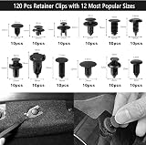 Uolor 268Pcs Trim Removal Tool Kit with Storage Bag car panel tools view 6