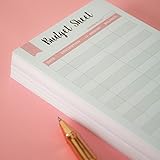 Set of 60 Spending Tracker A6 Budget Sheets I