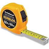 Komelon4912IM 24 Pack 12ft. The Professional Tape Measure, Yellow
