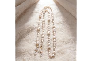 Premium Pearl Eyeglass Chains For Women Metal Sunglasses Strap Holder Elegant Mask Lanyard Reading Glasses Cord Gold