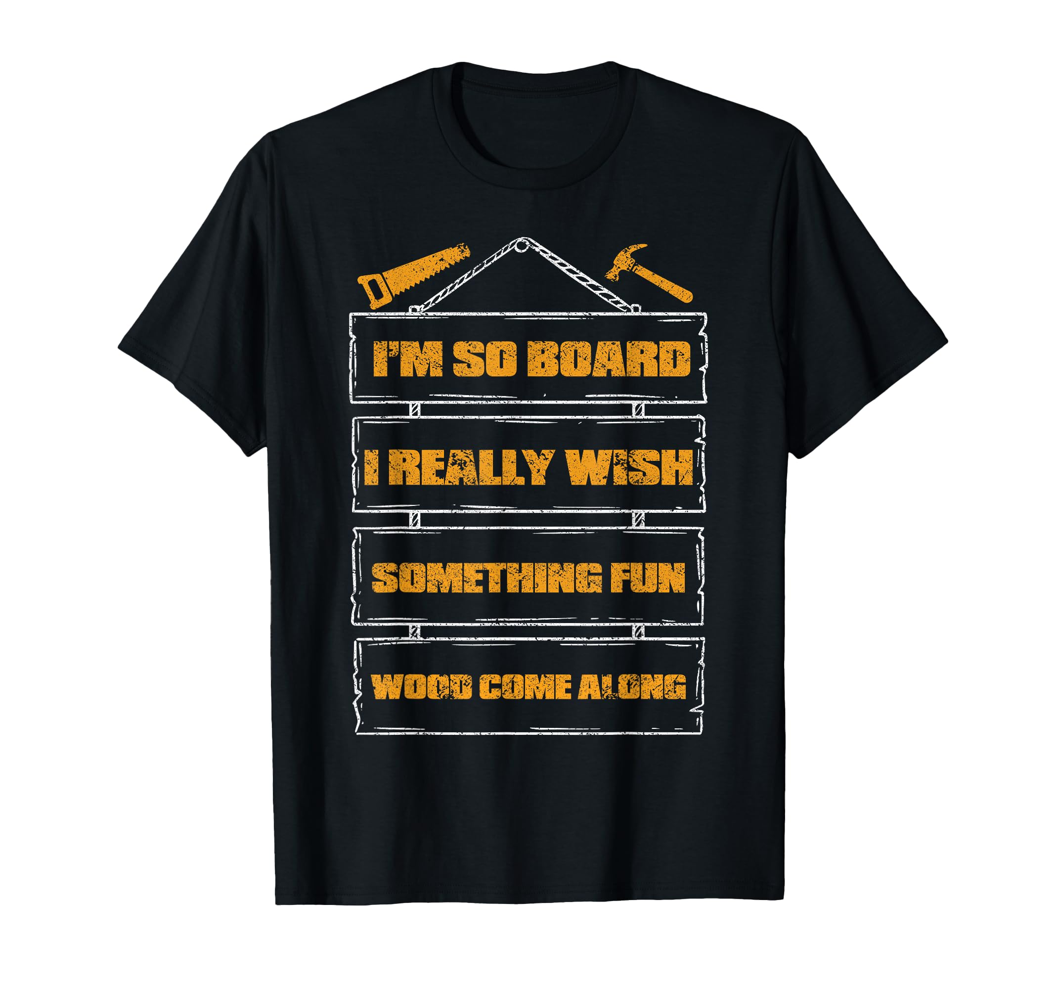 Carpenter Hammer Saw Woodworking - Craftsman Woodworker T-Shirt