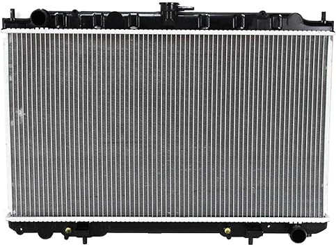 Amazon Com For Nissan Maxima Radiator 1999 2000 2001 1 Row Core Plastic Tank Aluminum Core Ni3010113 214602y607 Automotive