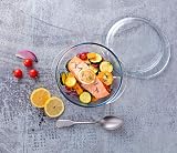 Pyrex Essentials Set of 3 Glass Casseroles 1.4L 2.1L 3L Borosilicate view 2