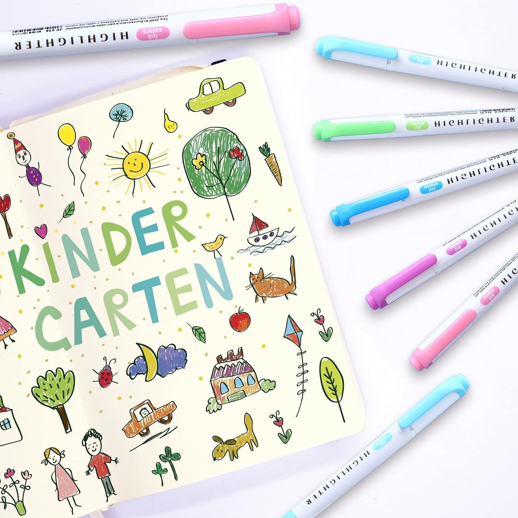 Mua Zosxi Highlighters Double Ended 25 color Mild Highlighters