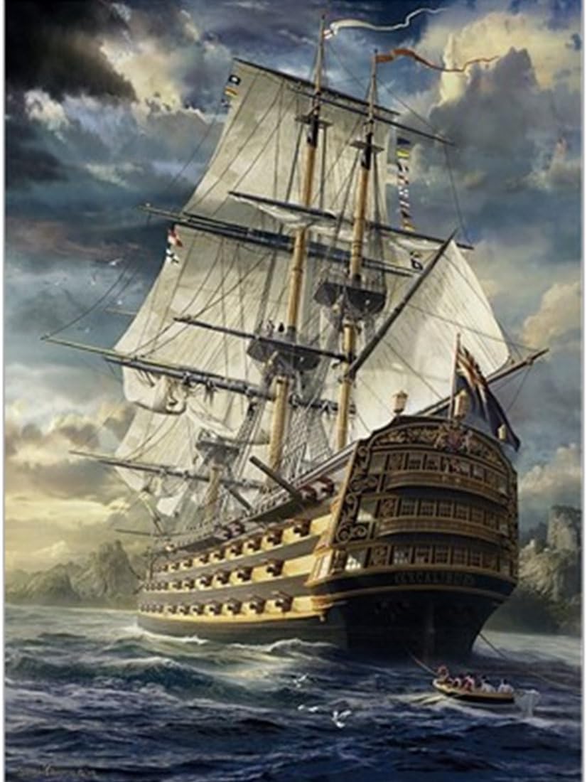 Searchyou 1000 Piece Jigsaw Puzzle for Adults and Kids - Sailing