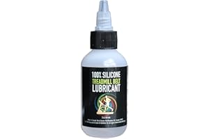 Terra Eclectic 100% Silicone Treadmill Belt Lubricant - 2 oz (60 ml) - Squeezable Bottle with Twist Top Cap - Silicone Oil fo