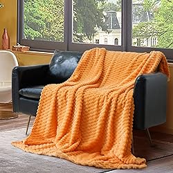 Vessia Flannel Fleece Throw Blanket(50x70 inch), 3D