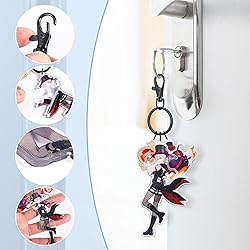 UTIEHD GI Character keychain set, 3pcs Acrylic