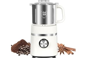 Electric Grinder for Kitchen | 800W Versatile Spice Grinder with 4 Speed Adjustment | Wet & Dry Use, Suitable for Grinding Sp