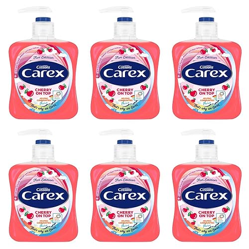 Carex Cherry On Top Anitbacterial Handwash 6x250ml