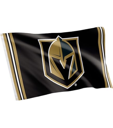 Accessorio Tifosi NHL Bandiera Vegas Golden Knights Per Tifosi Stendardo Da 3x15 K 338985 - Foto 4