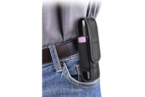Flashlight Pouch Holster Holder: Adjustable Nylon Pouch Flashlight Pouch Tactical Light Carry Case Tool Pepper Spray Holster 