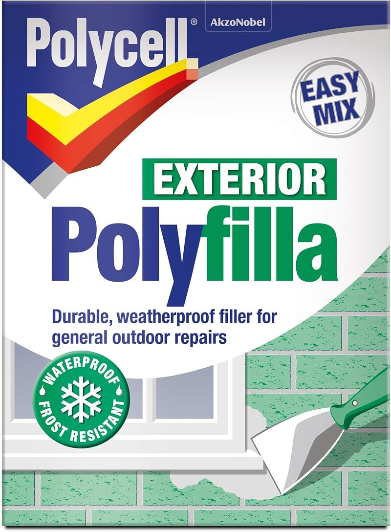 Polycell Weatherproof Polyfilla Exterior Filler 1.75 kg PLCWPP175KGS